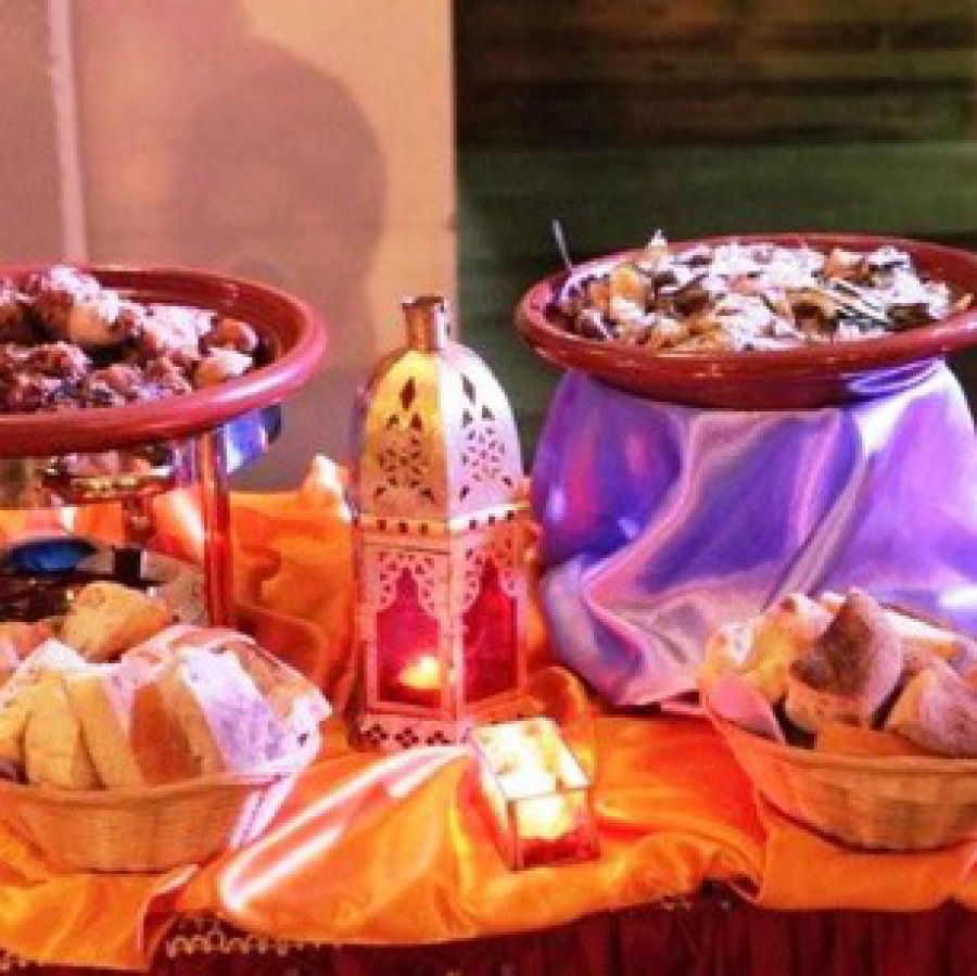 Buffets de plats marocains